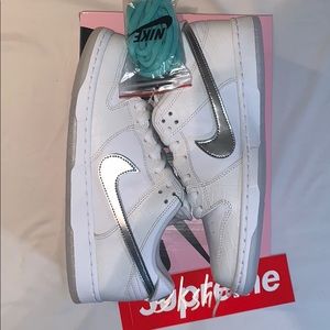Nike SB Dunk Low Diamond Supply Co White Diamond